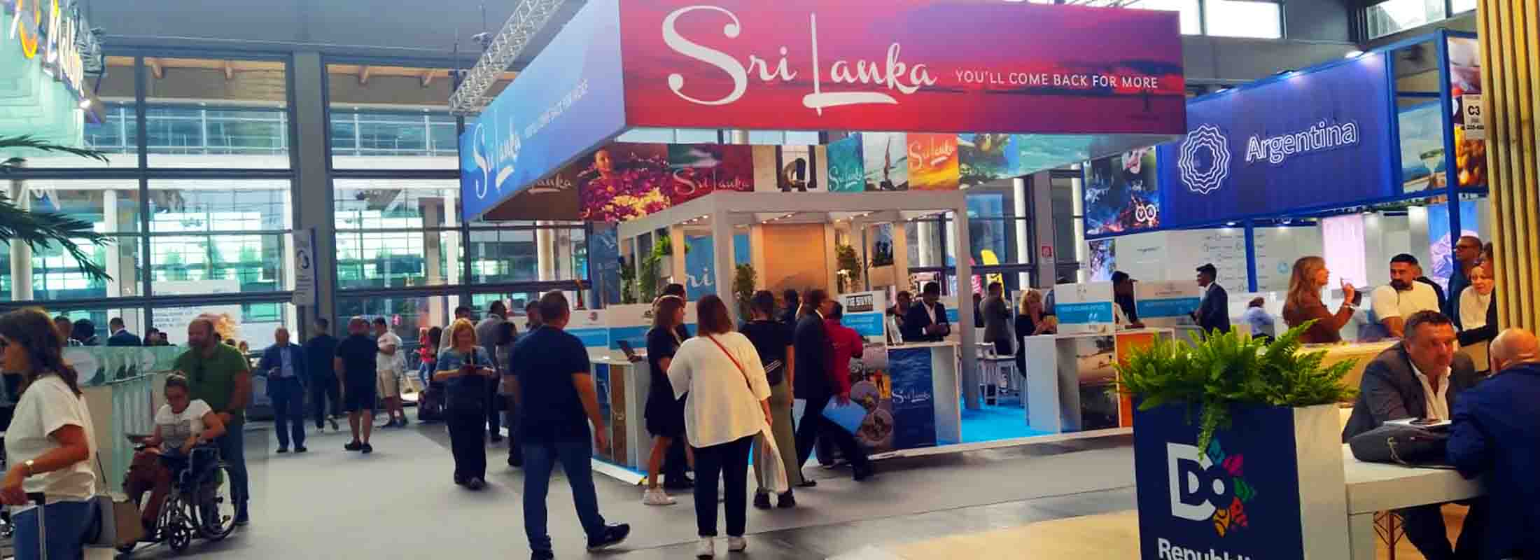 Ferias internacionales en las que participó Sri Lanka Viajes Edén. 3 Fitur2023 italy 1